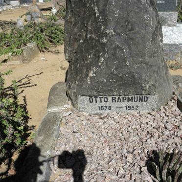 RAPMUND Otto 1878-1952