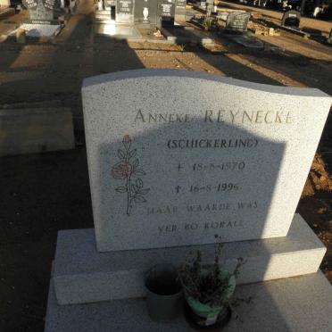REYNECKE Anneke nee SCHICKERLING 1970-1996