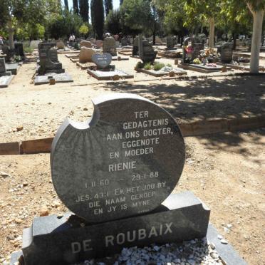 ROUBAIX Rienie, de 1960-1988