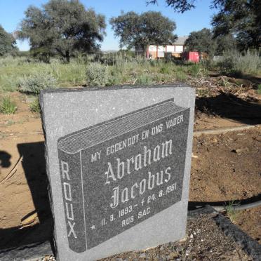 ROUX Abraham Jacobus 1893-1951