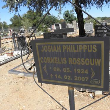 ROSSOUW Josiah Philippus Cornelis 1924-2007