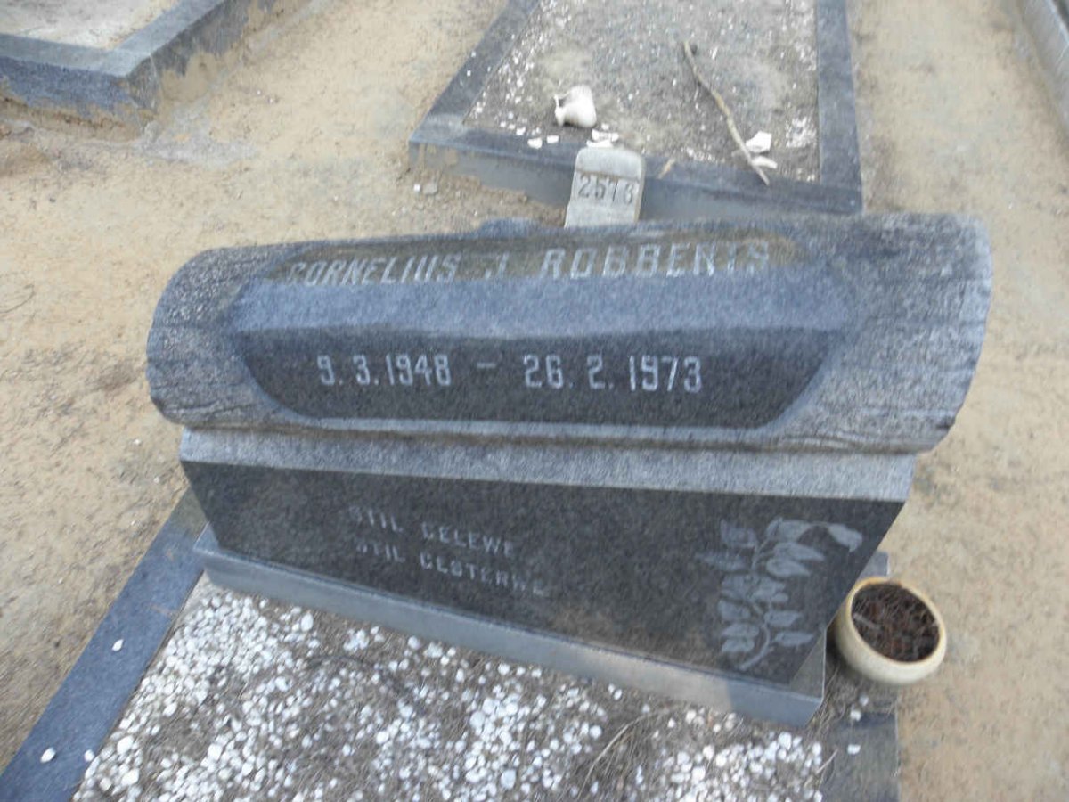 ROBBERTS Cornelius J. 1948-1973