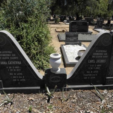 ROUX Carel Jacobus, le 1899-1983 &amp; Anna Catherina 1905-1977