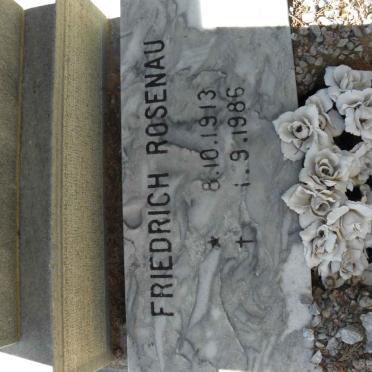 ROSENAU Lothar 1952-1957 :: ROSENAU Friedrich 1913-1986