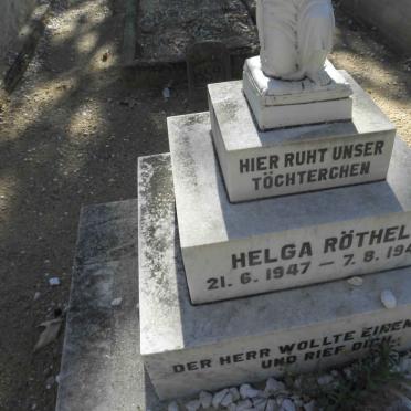 RÖTHEL Helga 1947-1949