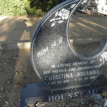 ROUSSEAU Christina Johanna 1916-1996