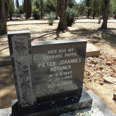 ROTHNER Pieter Johannes 1949-1983