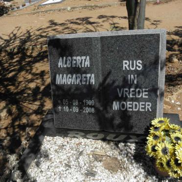 ROUX Alberta Magareta 1909-2008