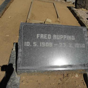 RUPPING Fred 1908-1950