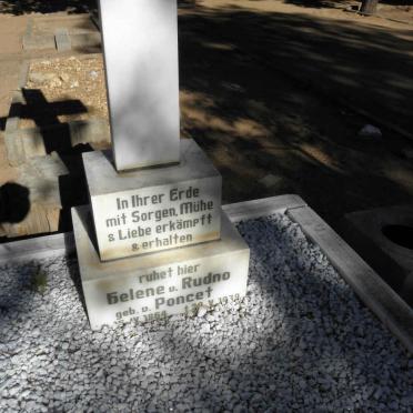 RUDNO Helene, v. nee V. PONCET 1864-1939