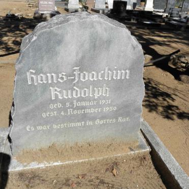 RUDOLPH Hans-Joachim 1931-1950