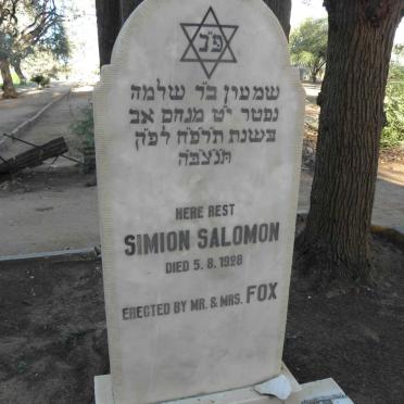 SALOMON Simion -1928