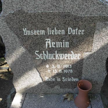 SCHLUCKWERDER Armin 1913-1978