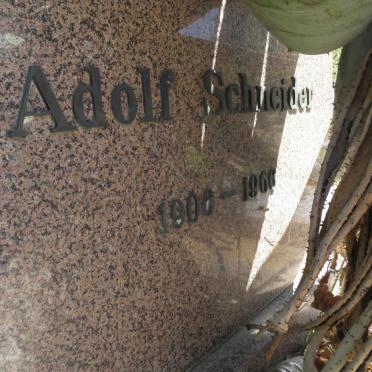 SCHNEIDER Adolf 1906-1966