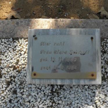 SCHMIDT Clara 1889-1986