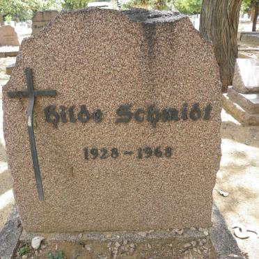 SCHMIDT Hilde 1928-1968