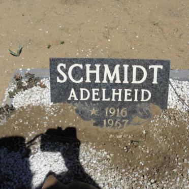 SCHMIDT Adelheid 1916-1967