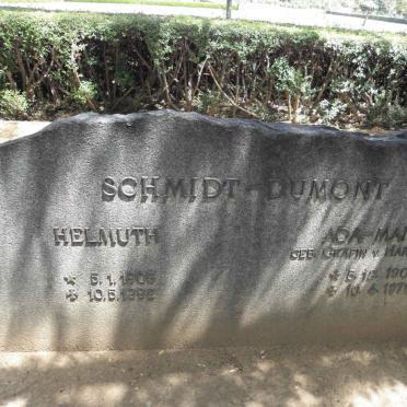 SCHMIDT Helmuth, Du Mont 1906-1992 &amp; Ada-Manon V. HARDENBERG 1905-1976