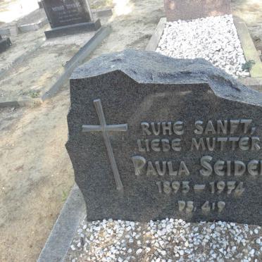 SEIDEL Paula 1895-1974