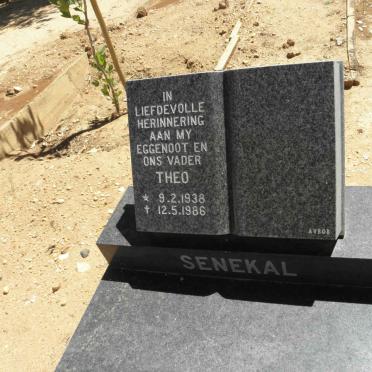 SENEKAL Theo 1938-1986