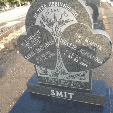 SMIT Sarel Jacobus 1921-1990 &amp; Nellie Johanna 1929-2001