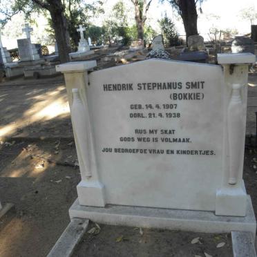 SMIT Hendrik Stephanus 1907-1938