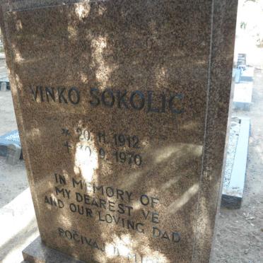 SOKOLIC Vinko 1912-1970