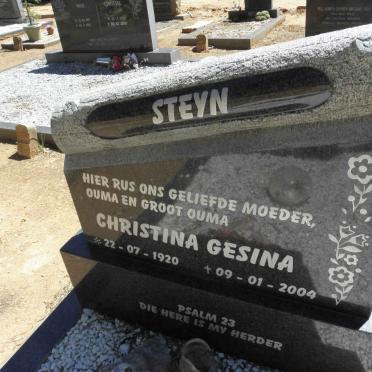 STEYN Christina Gesina 1920-2004
