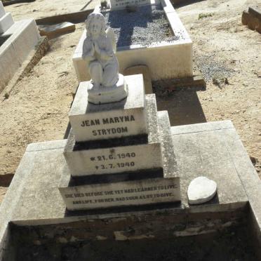 STRYDOM Jean Maryna 1940-1940