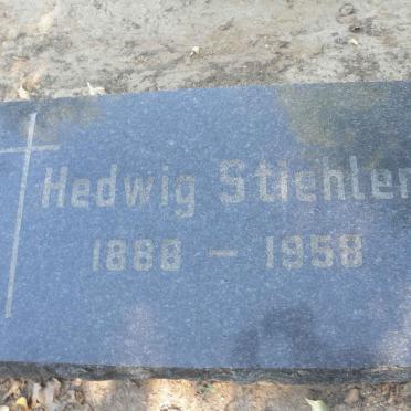 STIEHLER Hedwig 1888-1958