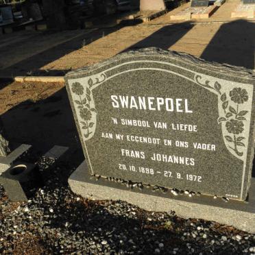 SWANEPOEL Frans Johannes 1898-1972