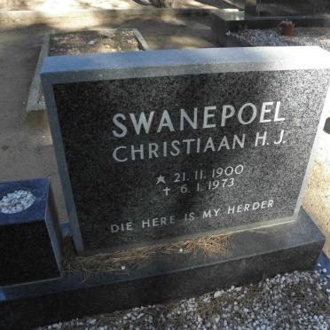SWANEPOEL Christiaan H.J. 1900-1973