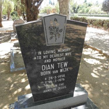 TEW Dian nee VAN WIJK 1954-1976