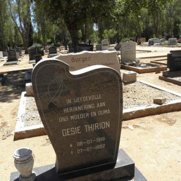 THIRION Gesie 1916-1982 