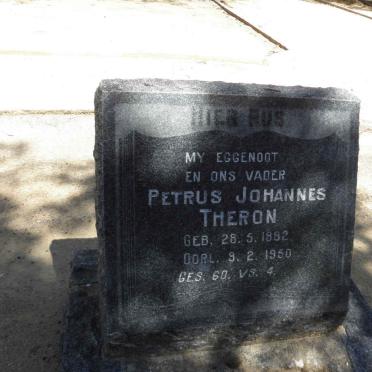THERON Petrus Johannes 1892-1950