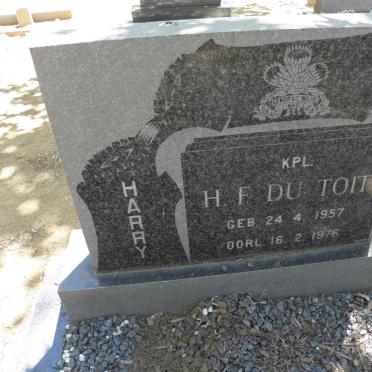 TOIT H.F., du 1957-1976