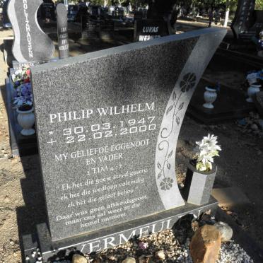 VERMEULEN Philip Wilhelm 1947-2000