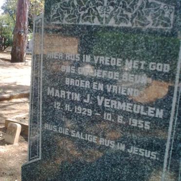 VERMEULEN Martin J. 1929-1955