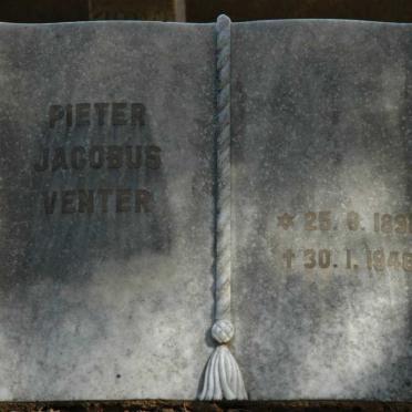 VENTER Pieter Jacobus 1890-1946