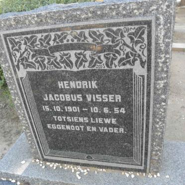 VISSER Hendrik Jacobus 1901-1954