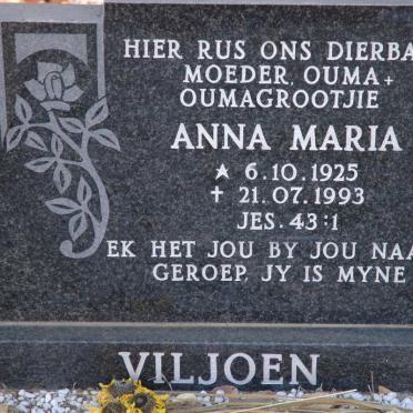 VILJOEN Anna Maria 1925-1993