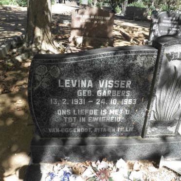 VISSER Levina nee GARBERS 1931-1963