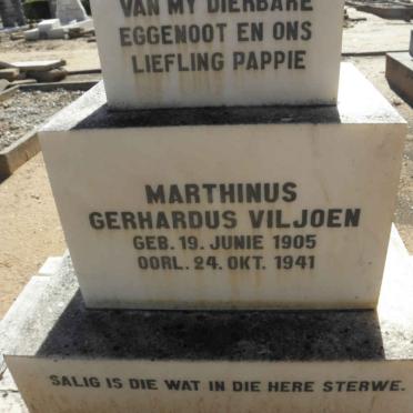 VILJOEN Marthinus Gerhardus 1905-1941