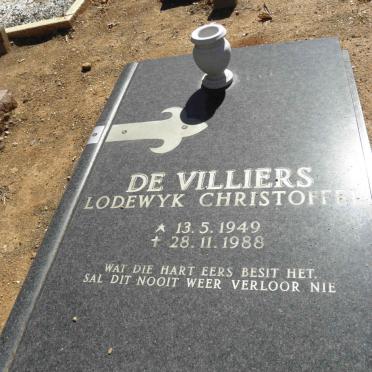 VILLIERS Lodewyk Christoffel, de 1949-1988