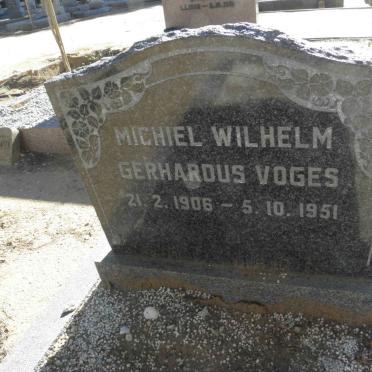 VOGES Michiel Wilhelm Gerhardus 1906-1951
