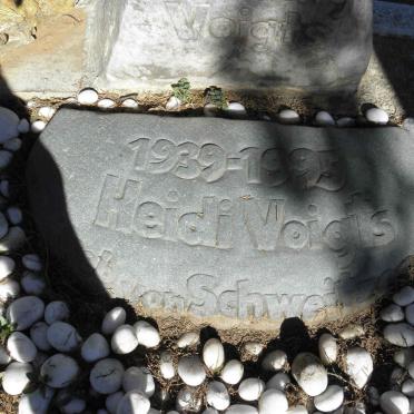 VOIGTS Heidi nee von SCHWEITZER