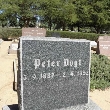 VOGT Peter 1887-1952