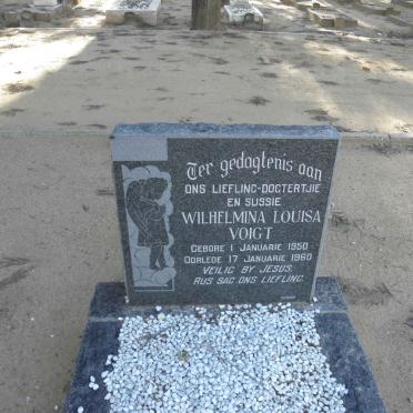 VOIGT Wilhelmina Louisa 1950-1960