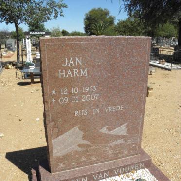 VUUREN Jan Harm, Jansen van 1963-2007