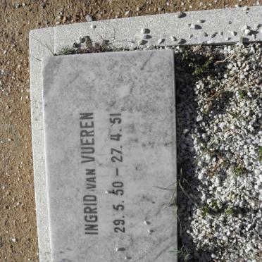 VUEREN Ingrid, van 1950-1951